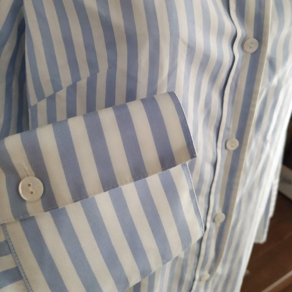 🌺Tracy M Business casual striped button down shirt - Picture 7 of 8
